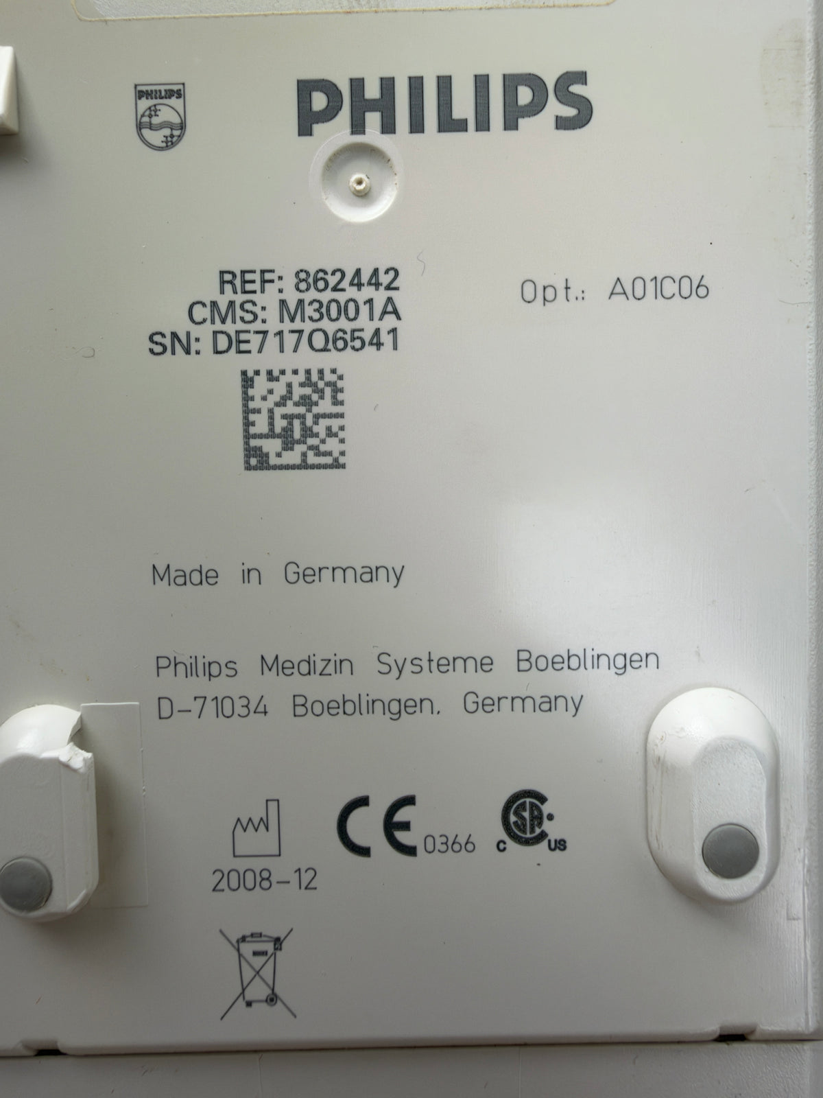 Philips IntelliVue MP50 Patientenmonitor M8004A inkl. M3001A Multi-Measurement