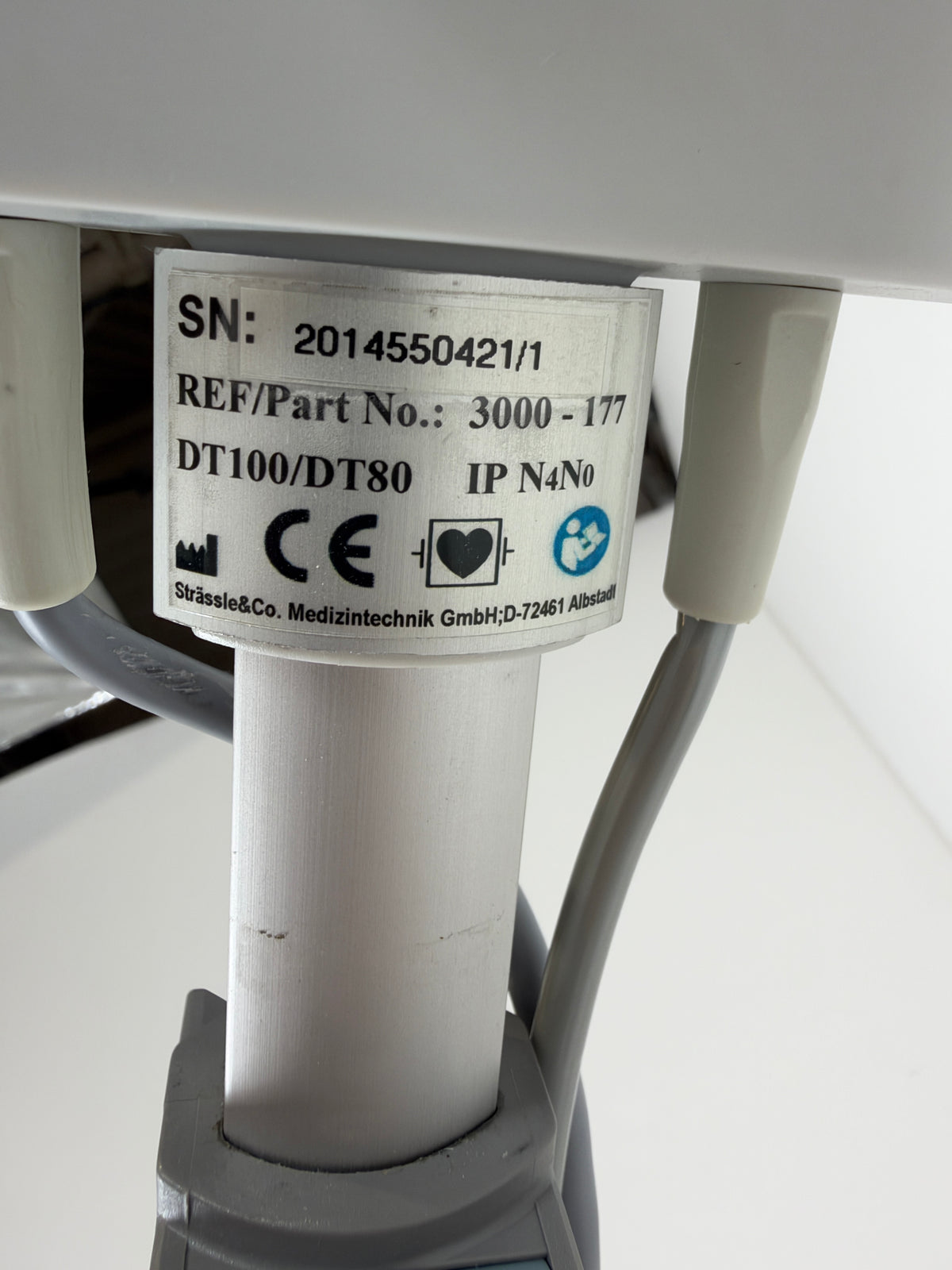 Nihon Khoden ECG-2350 EKG Schreiber & Strässle DT100 Sauganlage