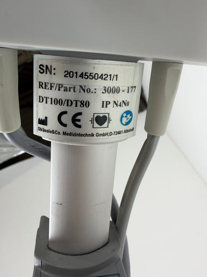 Nihon Khoden ECG-2350 EKG Schreiber & Strässle DT100 Sauganlage