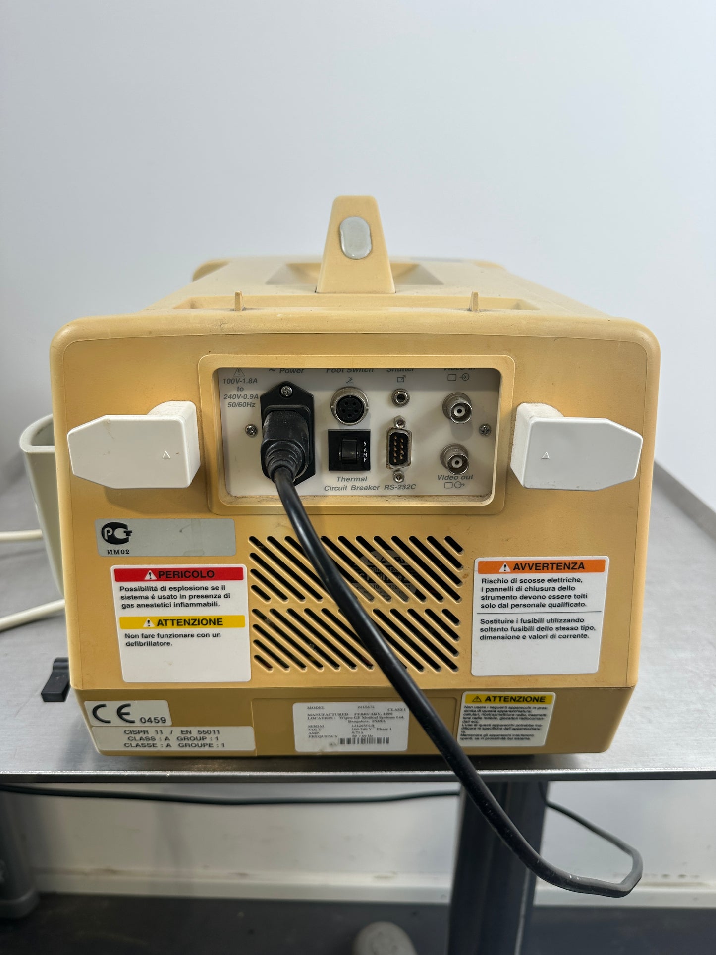 GE Logiq Alpha 100 Ultraschallgerät mobil Linearsonde L76