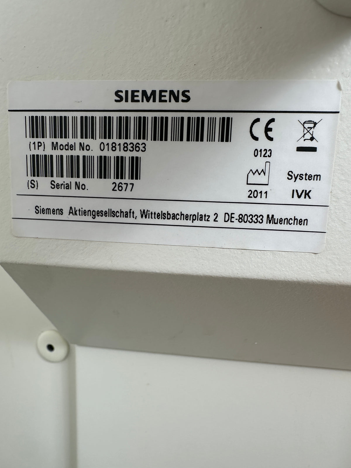 Siemens Mobilett XP Röntgengerät (mobil) 2011