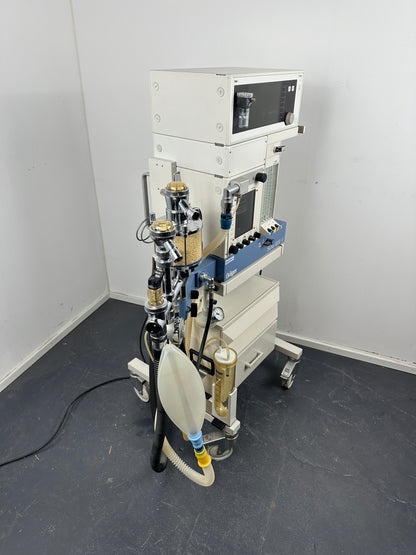 Dräger Sulla 909V Blue Anesthesia Ventilator & PM8050 Ventilog 2