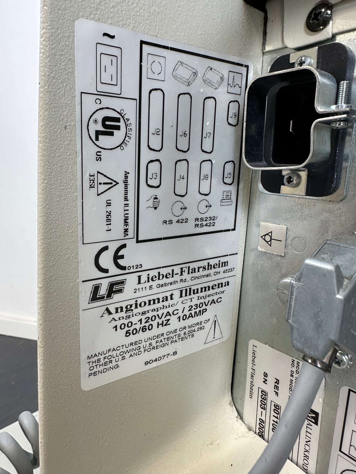 Liebel Flarsheim Angiomat Illumena high-pressure syringe pump