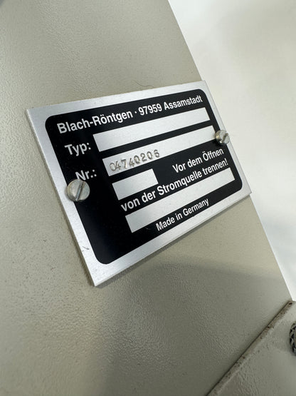 Blach-Röntgen Variovet E402 Veterinär-Röntgenanlage – komplett