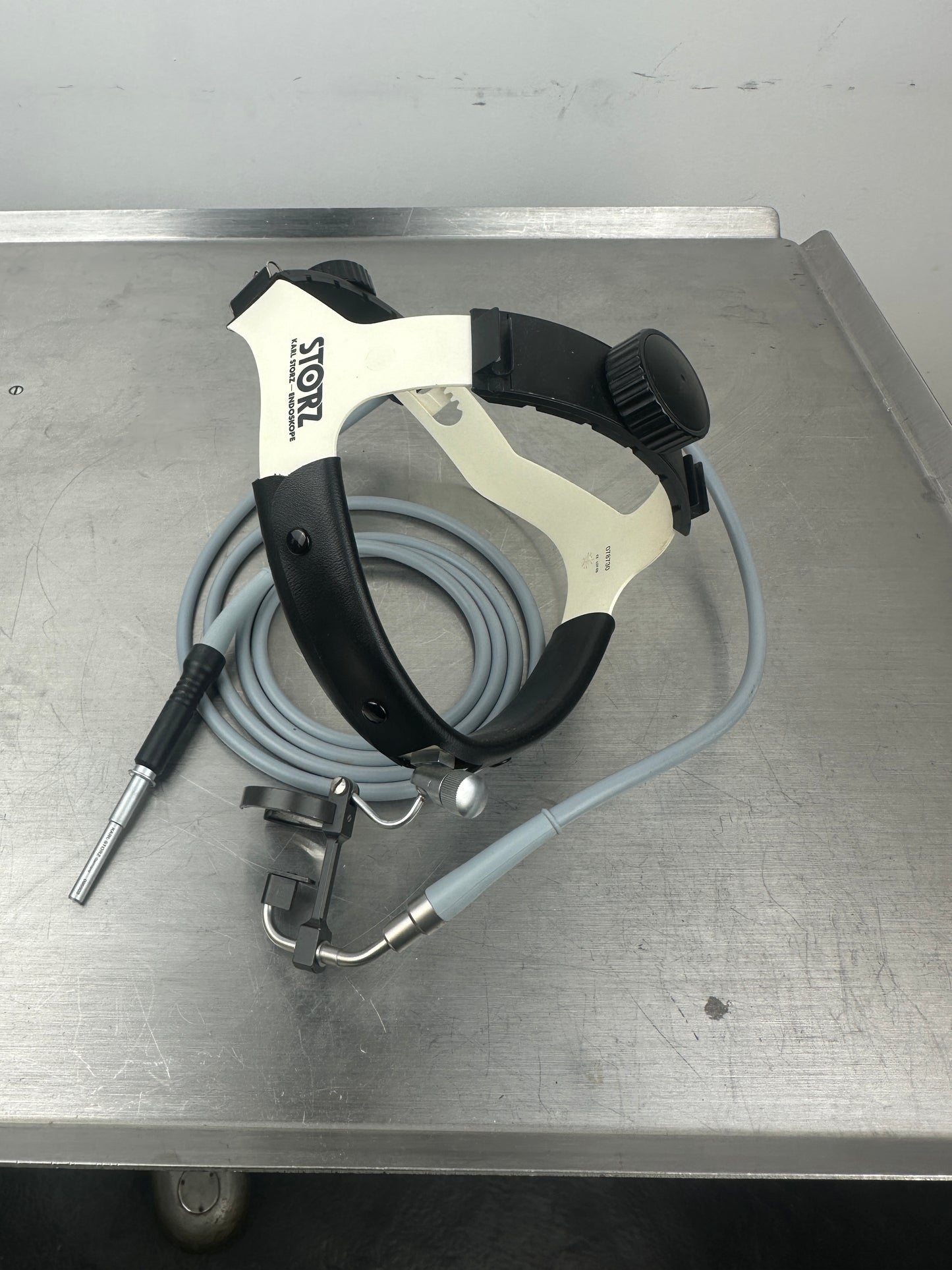 KARL STORZ Stirnleuchte / Kopflampe mit Lichtleitkabel– 095503 HNO