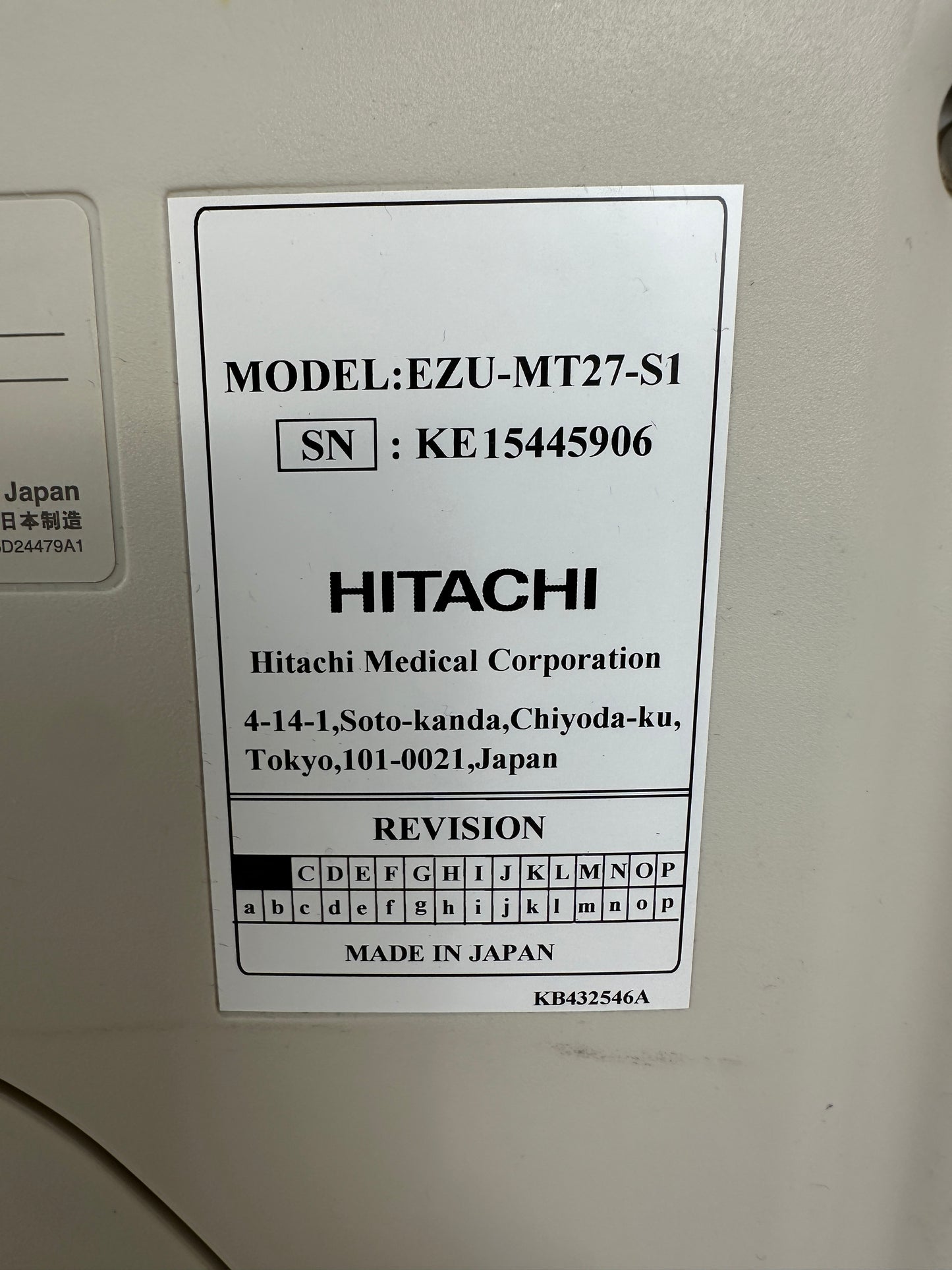 Hitachi EUB-7500A Ultraschallfarbdoppler inkl. 2 Sonden