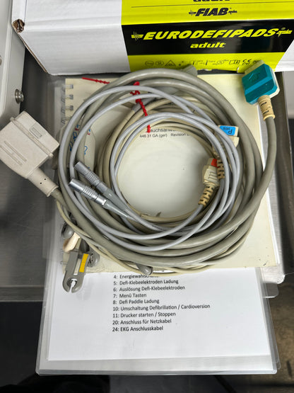 GE Defibrillator CardioServ 2002