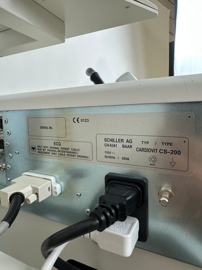 Schiller Cardiovit CS-200 Belastungs EKG, Strässle DT100, Ergometer 911 BP Windows 10
