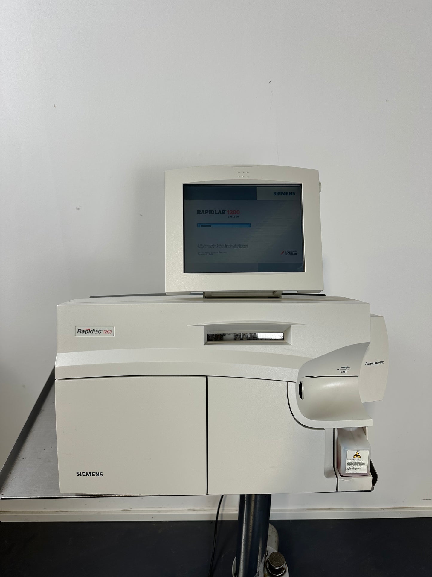 Siemens/Bayer Rapidlab 1265 Analyzer (blood gas)