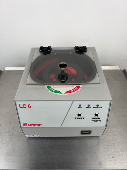 Sarstedt LC6 Labor Zentrifuge inkl. Röhrchen