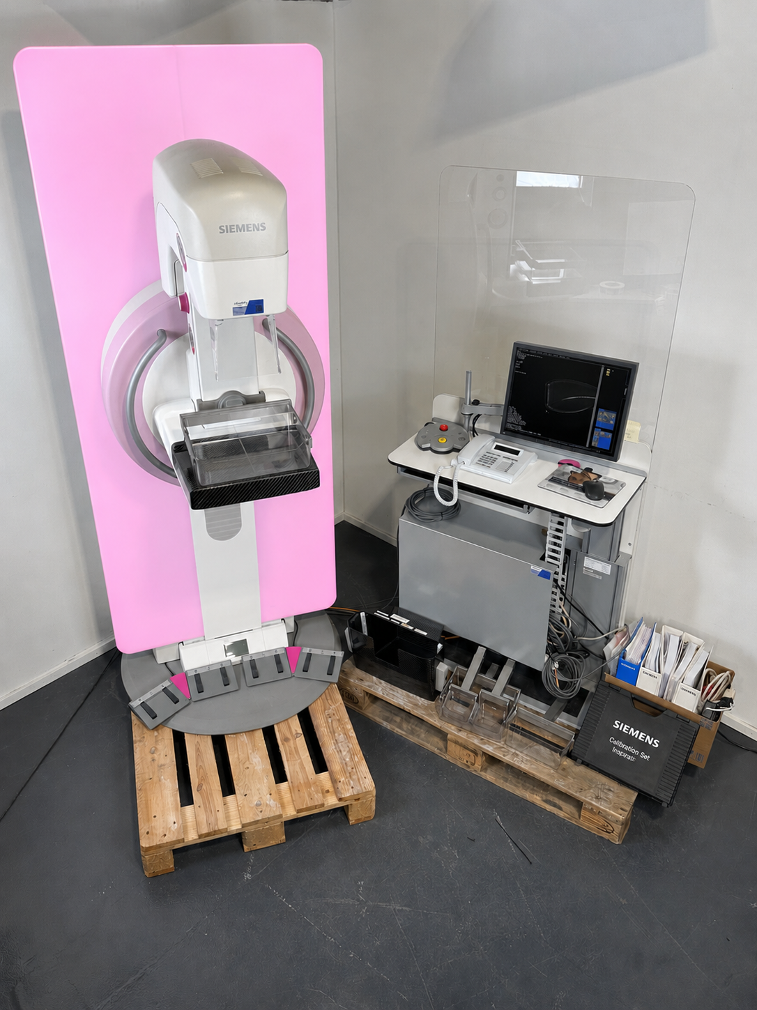 Siemens Mammomat Inspiration mammography machine incl. control console