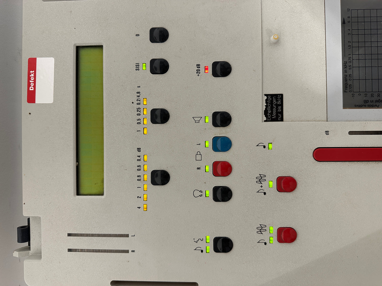 Maico / Bosch KS5 HNO 2-Kanal Audiometer Defekt/Ersatzteil