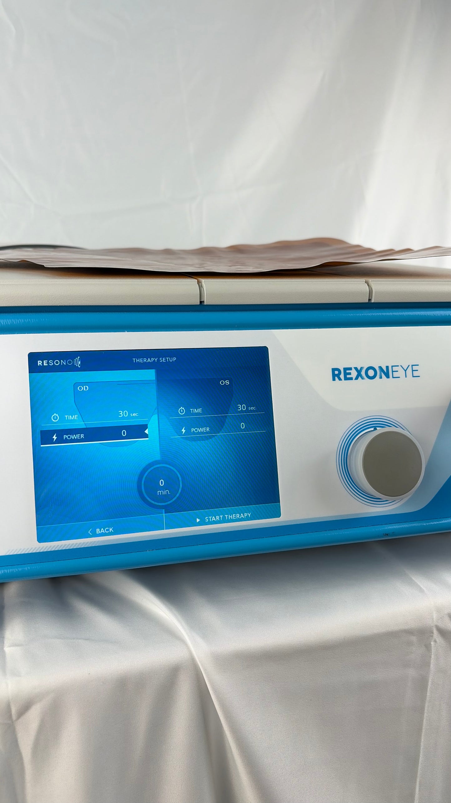 Resono / Telea Rexon-Eye QMR System – Trockene-Augen-Therapie inkl. Koffer & Zubehör