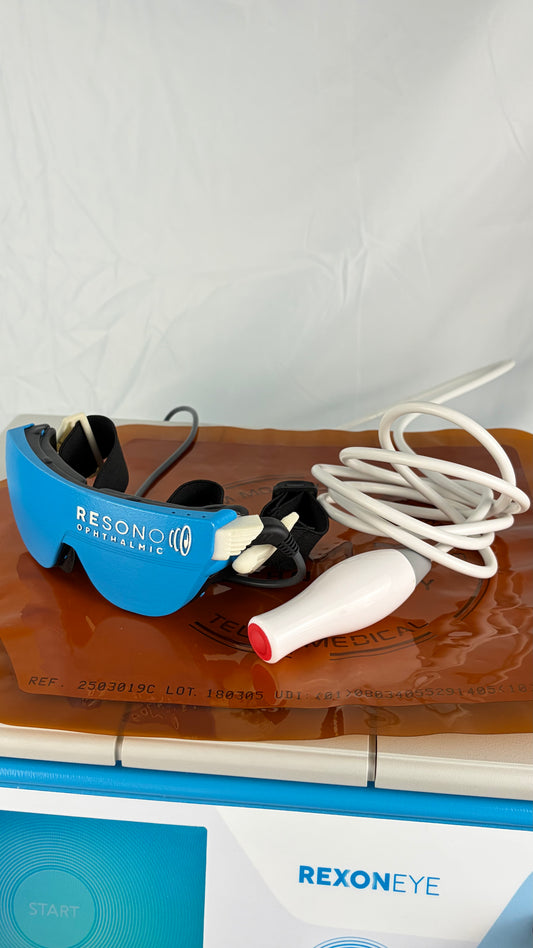 Resono / Telea Rexon-Eye QMR System – Trockene-Augen-Therapie inkl. Koffer & Zubehör