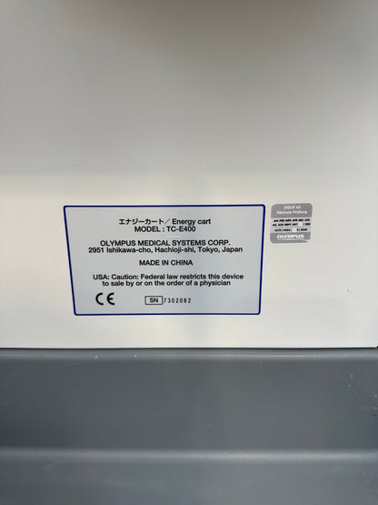 Olympus HF-Generator ESG-400 & Ultraschallgenerator USG-400 & Fahrwagen TC-E400