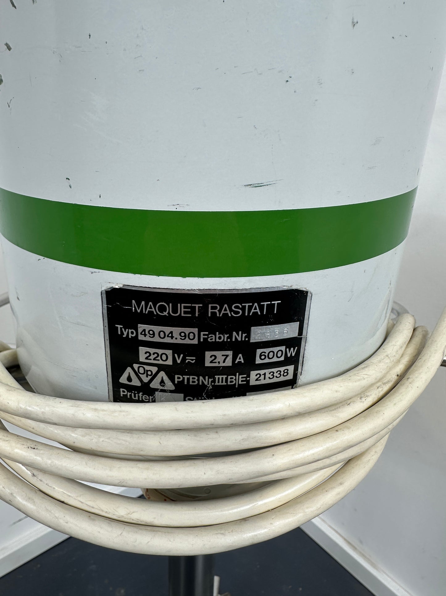 Maquet 4904-90 bowl warmer