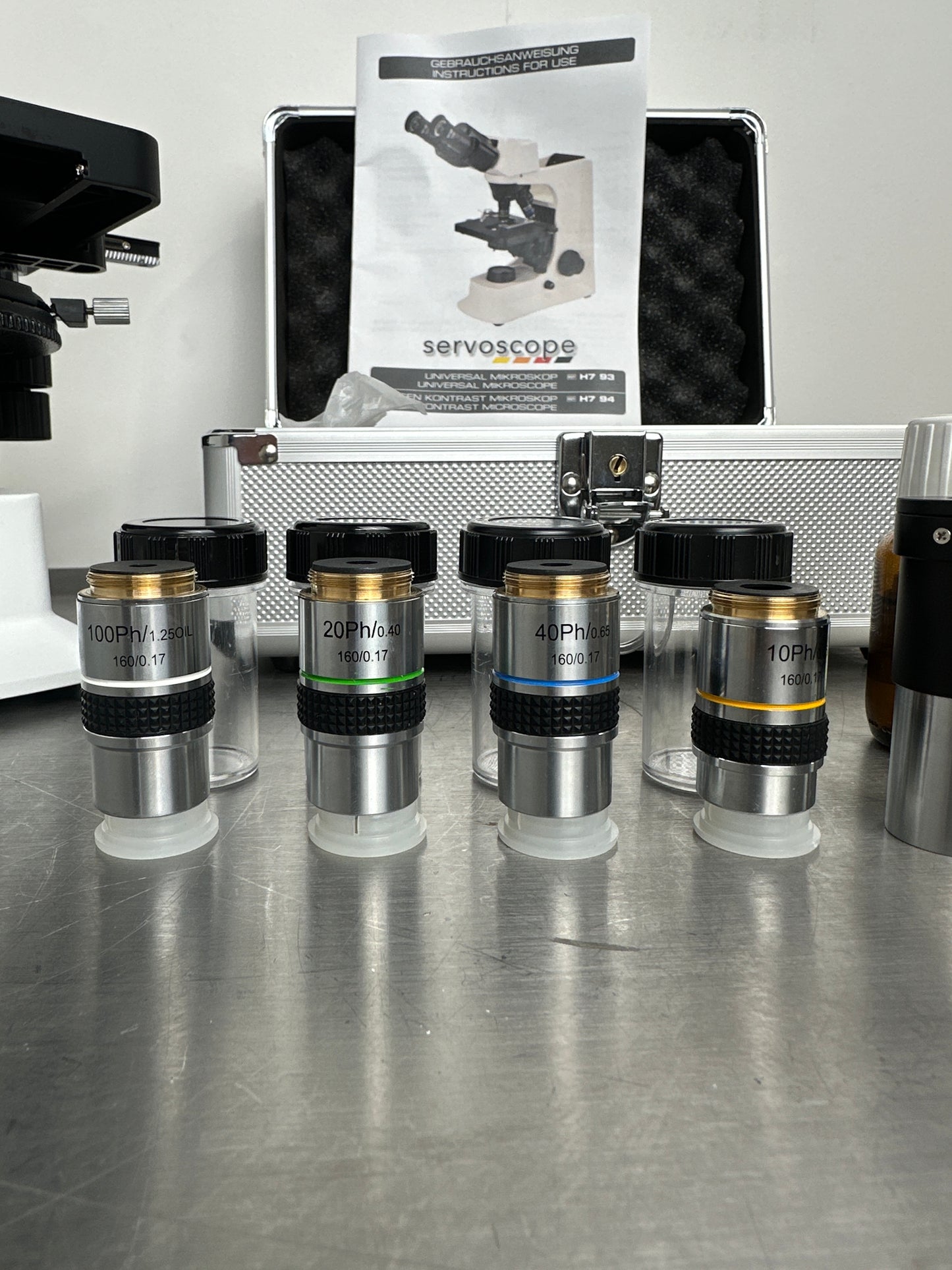 Servoscope Phasen Kontrast Mikroskop Typ: H7 94