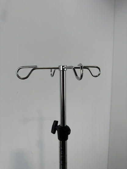 Infusion stand for standard rail