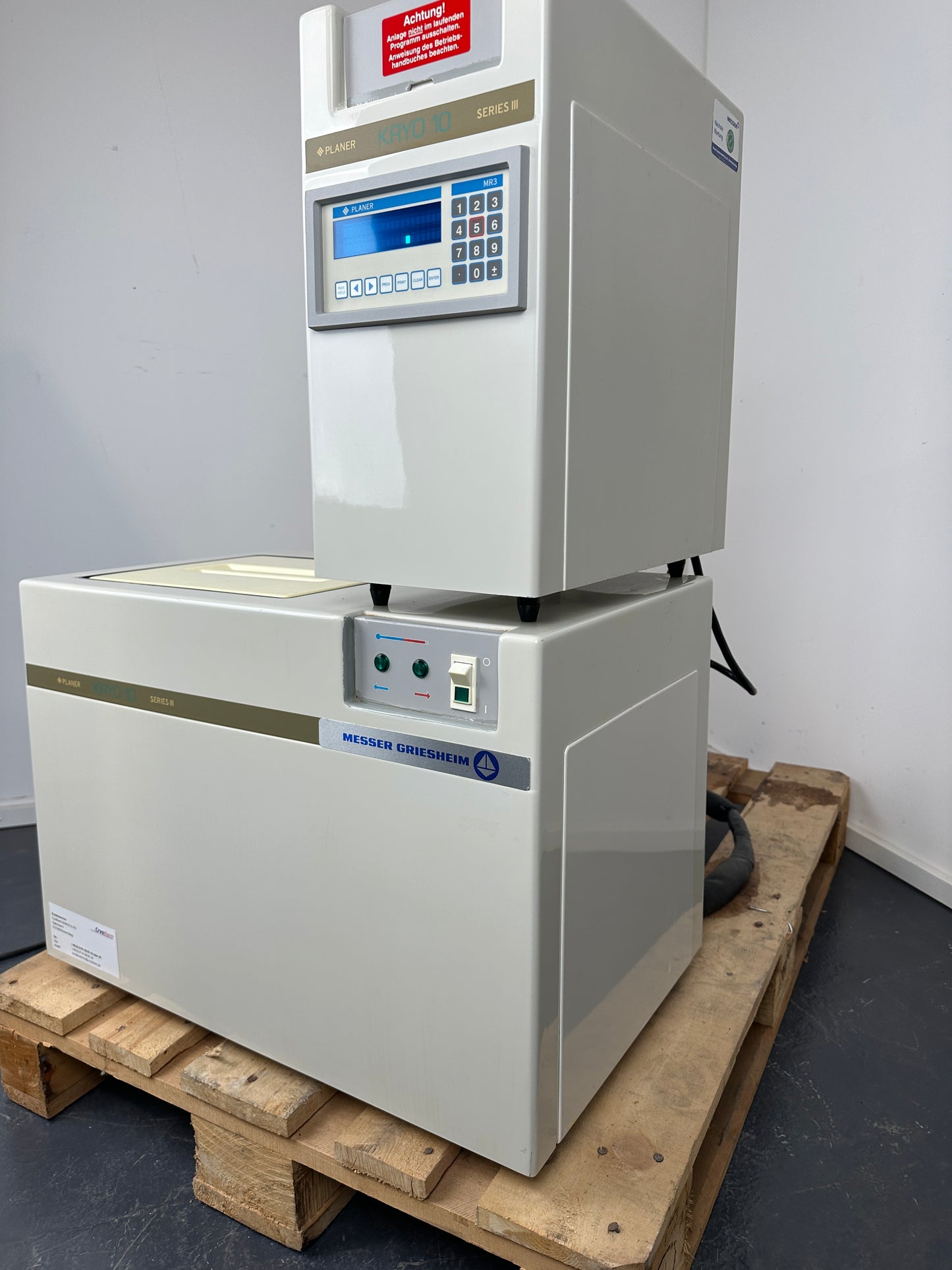 Planer KRYO 10 Series III K10-22 Controlled Rate Freezer / Kryokonservierungssystem