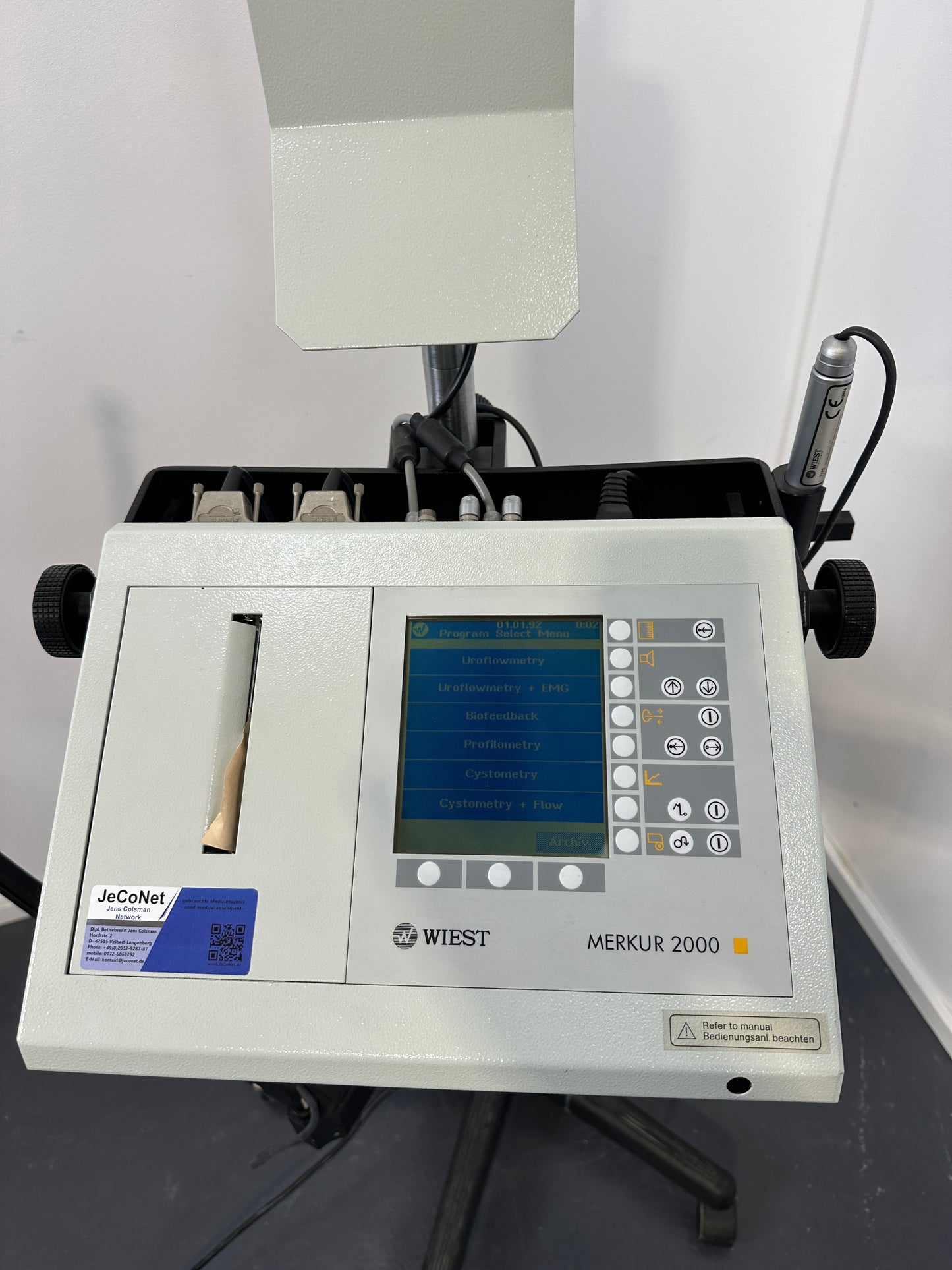 Wiest Merkur 2000 Urodynamic System