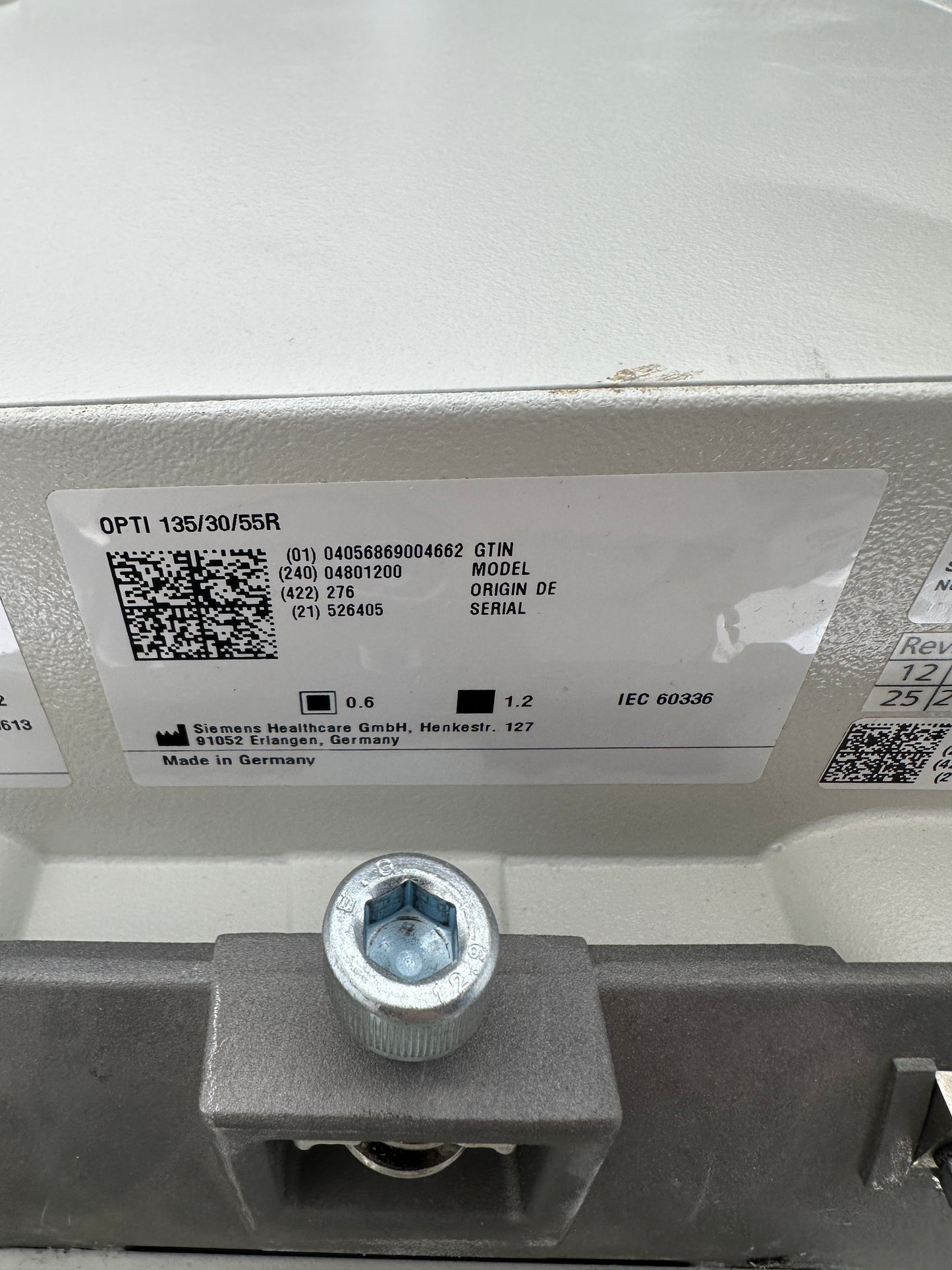 Siemens Multix Select DR X-ray system