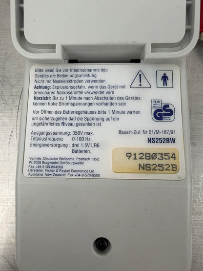 Fisher & Paykel Innervator 252 NS252BW Nervenstimulator – Neuromuskulärer Stimulator
