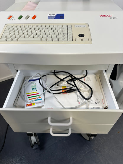 Schiller Cardiovit CS-200 Belastungs EKG, Strässle DT100, Ergometer 911 BP Windows 10