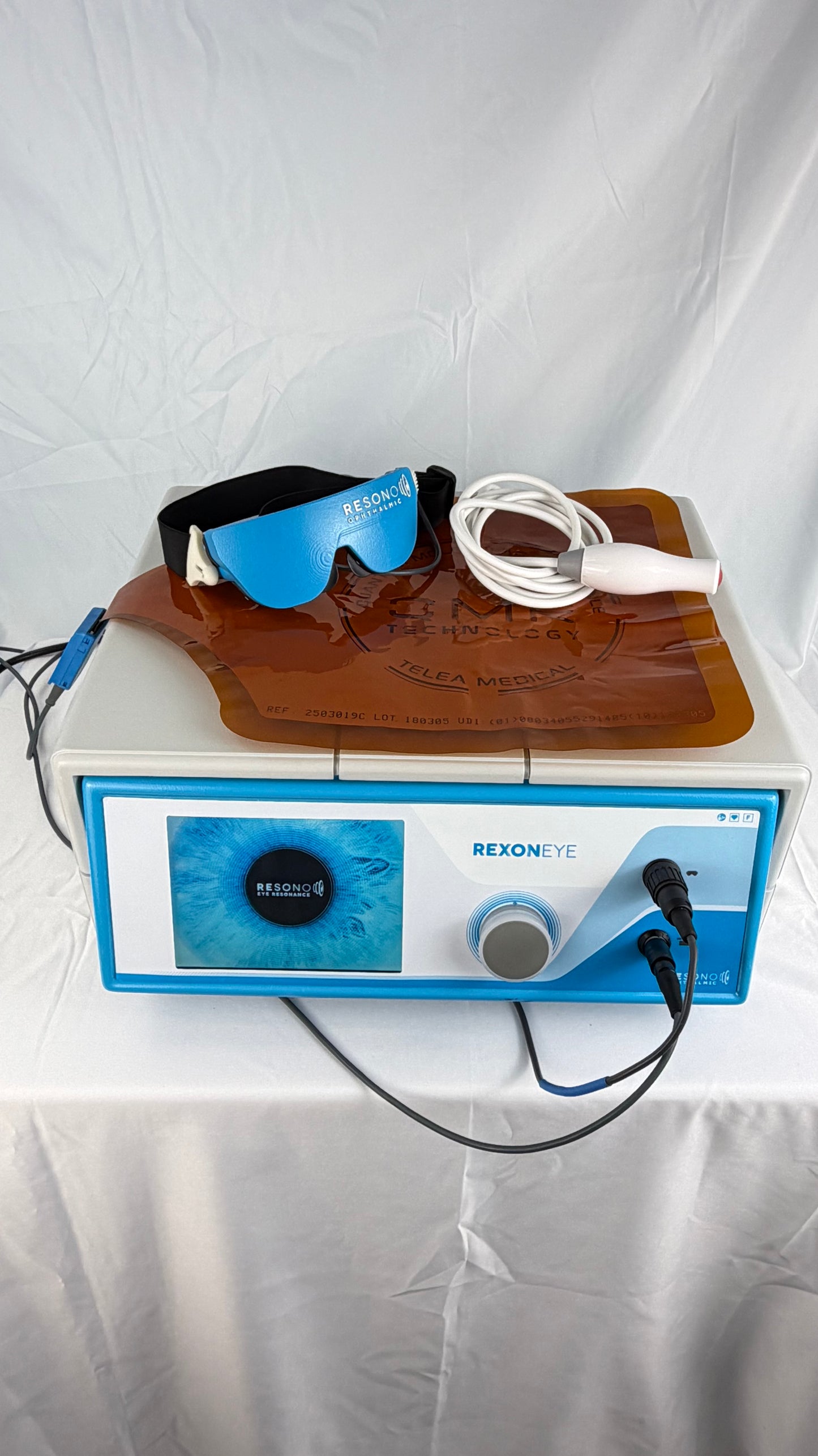 Resono / Telea Rexon-Eye QMR System – Trockene-Augen-Therapie inkl. Koffer & Zubehör