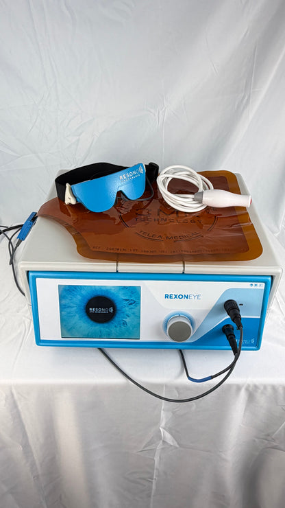 Resono / Telea Rexon-Eye QMR System – Trockene-Augen-Therapie inkl. Koffer & Zubehör
