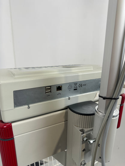 Schiller Cardiovit AT-102 Plus EKG Schreiber & Sauganlage Strässle DT100 inkl. Fahrwagen