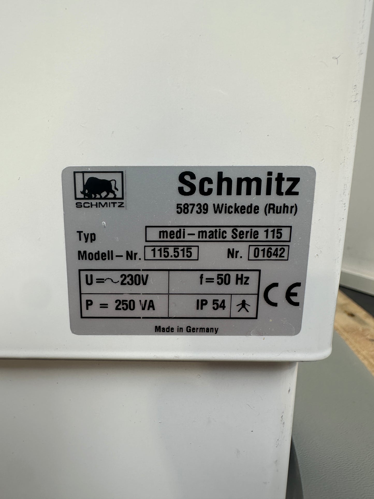 Gynäkologischer Untersuchungsstuhl Schmitz Medi-Matic Serie 115