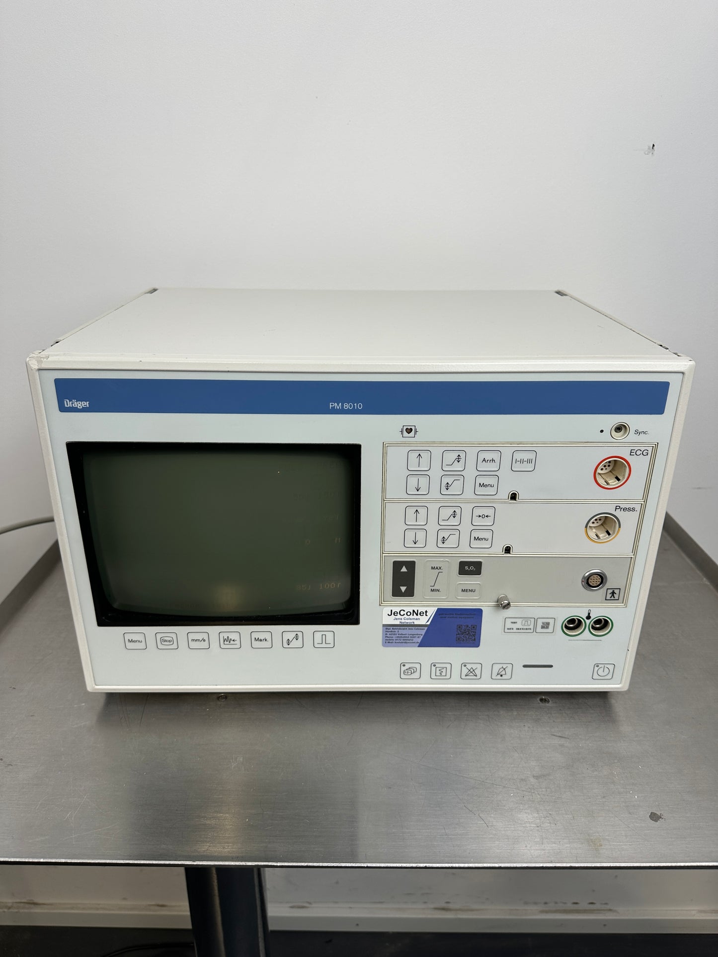 Dräger PM8010 Patientenmonitor Vitaldatenmonitor