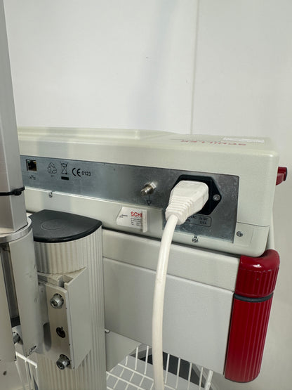 Schiller Cardiovit AT-102 Plus EKG Schreiber & Sauganlage Strässle DT100 inkl. Fahrwagen