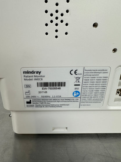 Mindray IMEC 8 Patientenmonitor inkl. Zubehör
