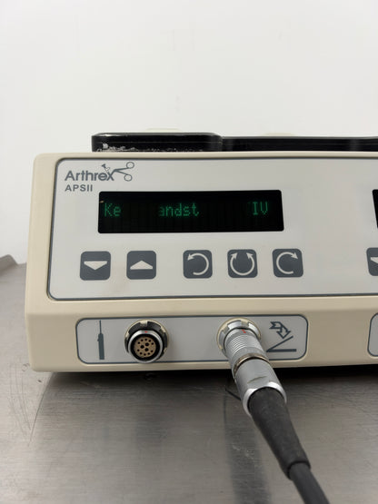 Arthrex APS II AR-8300 Shaver System mit AR-8310W Fußschalter