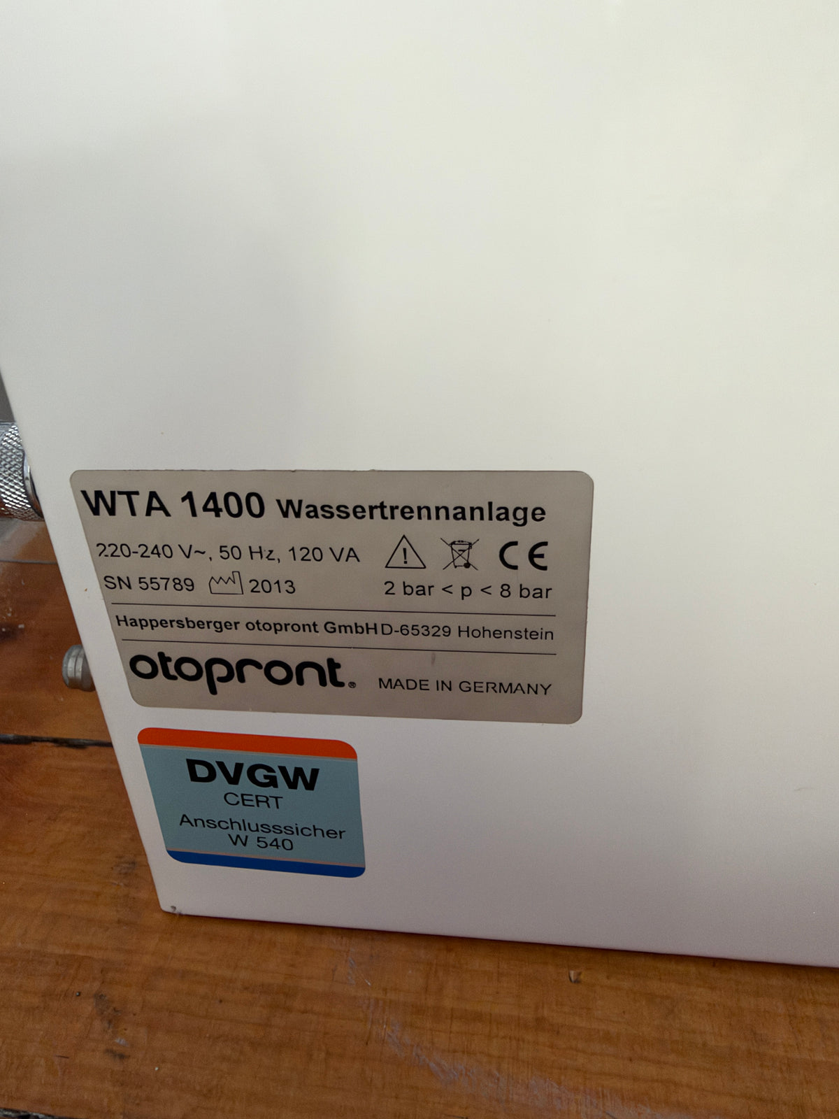 Otopront Vario Caloric Stimulation Device (ENT)
