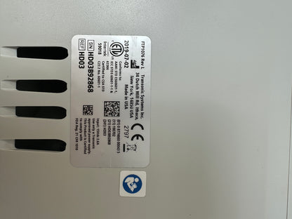 Transonic Hemodialysis Flow-QC HD03
