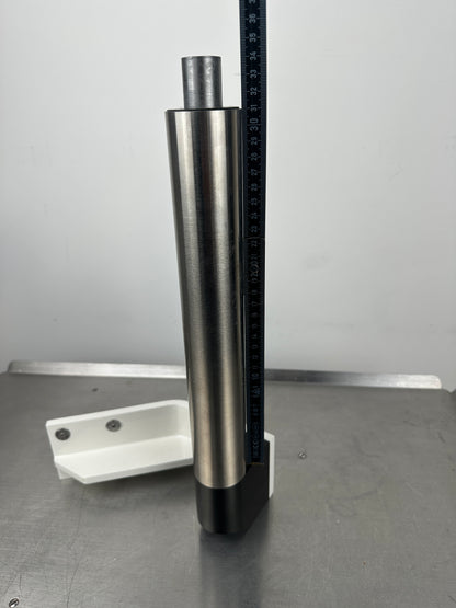Kolposkophalterung / Geräteaufnahme für Gynäkologiestuhl, Edelstahl 31cm