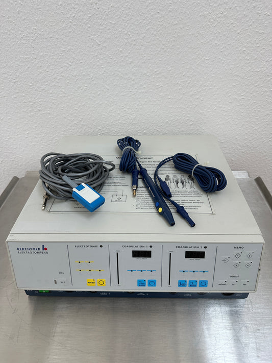 Berchthold Elektrotom 640 HF-Chirurgiegerät