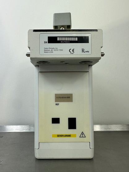 Datex Ohmeda Tec 7 Vapor Sevoflurane Vaporiser Narkosemittelverdampfer