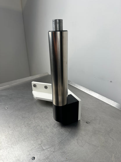 Kolposkophalterung / Geräteaufnahme für Gynäkologiestuhl Edelstahl 20cm