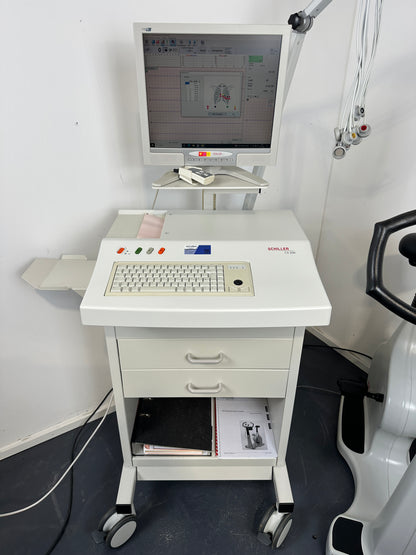 Schiller Cardiovit CS-200 Belastungs EKG, Strässle DT100, Ergometer 911 BP Windows 10