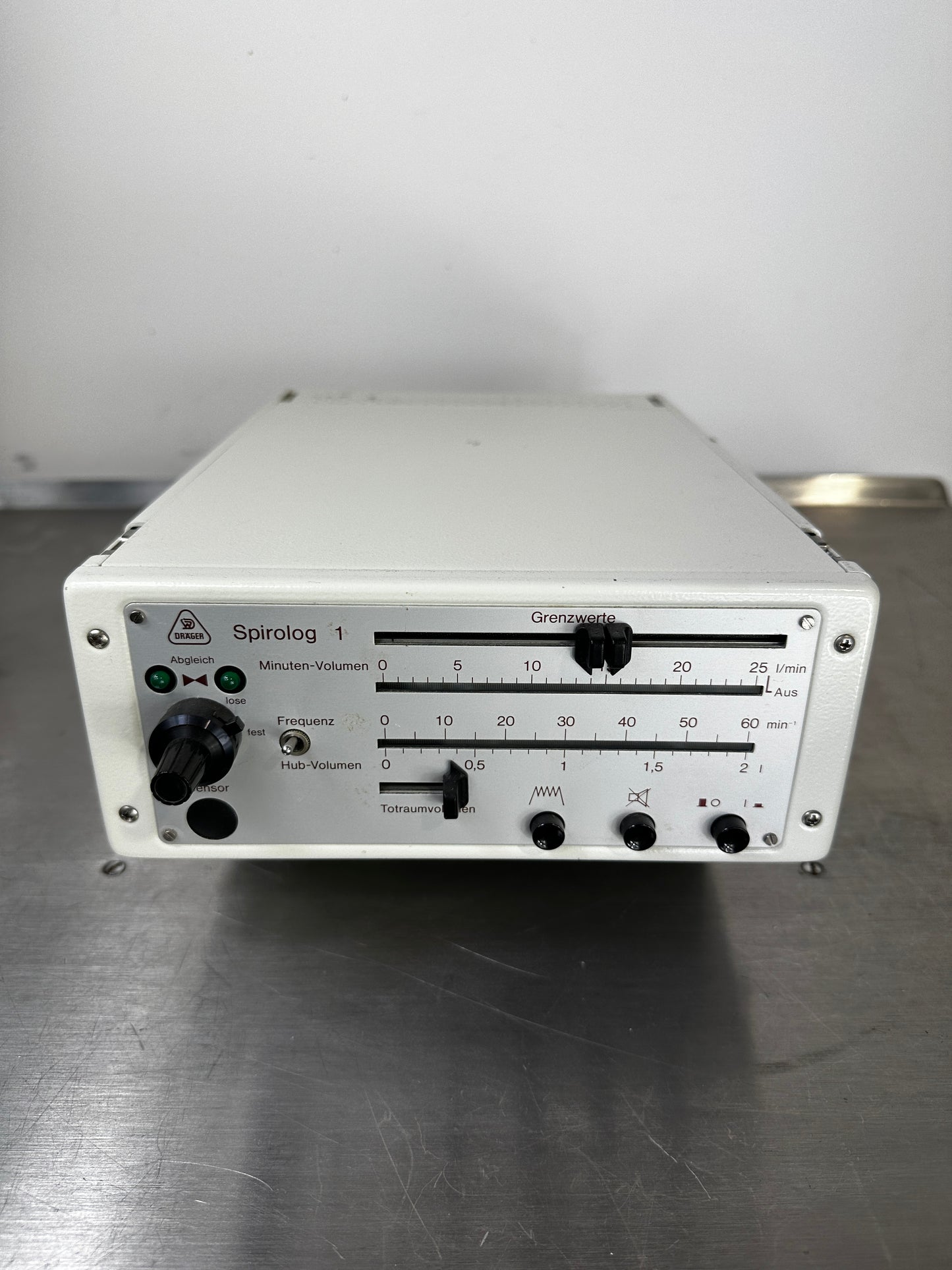 Dräger Spirolog 1 Respiration Monitor