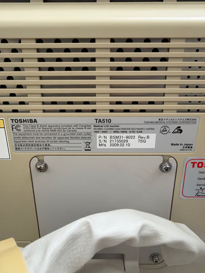 Toshiba SSA-660 A Xario Ultraschallfarbdoppler