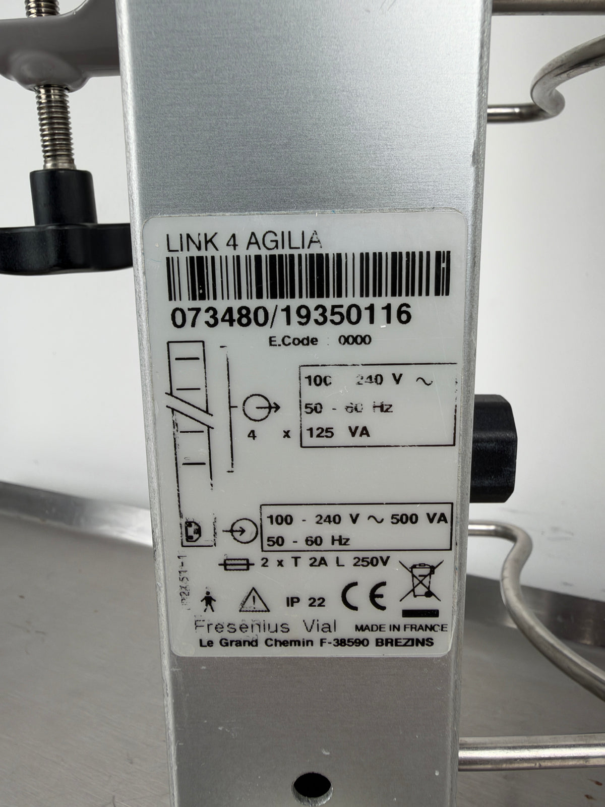 Fresenius Kabi Link 4 Agilia – 4-fach Dockingstation / Infusionspumpenhalterung