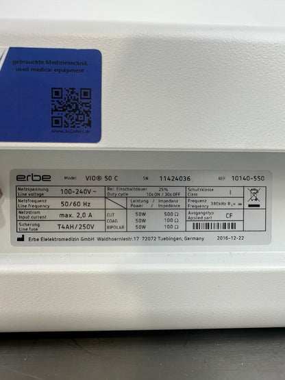 Erbe Vio 50C HF-Chirurgiegerät
