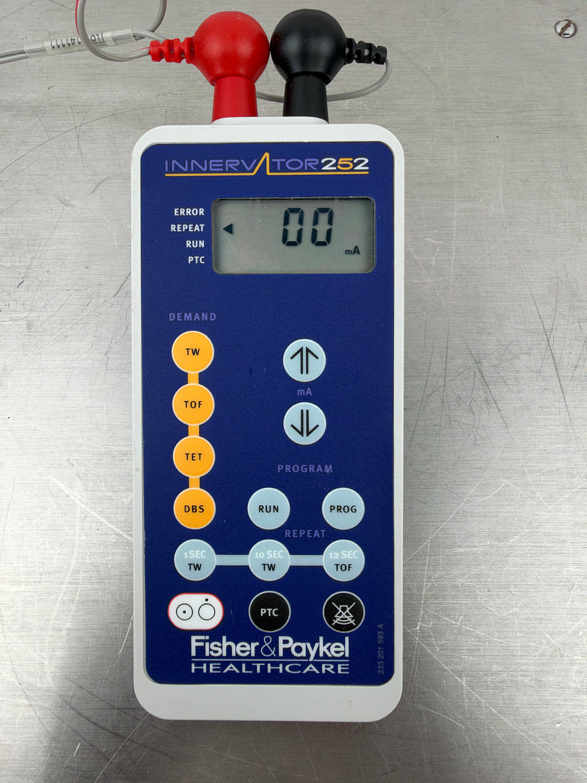 Fisher & Paykel Innervator 252 NS252BW Nervenstimulator – Neuromuskulärer Stimulator