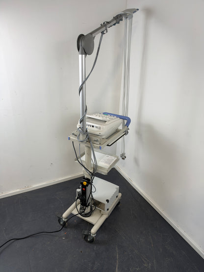 Nihon Khoden ECG-2350 EKG Schreiber & Strässle DT100 Sauganlage