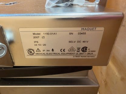 Maquet ALPHAMAQUET Plus 1150.01A1 stationäre OP-Tisch-Säule mit Versorgungseinheit