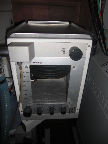 Dräger Ventilog Beatmungs-Ventilog